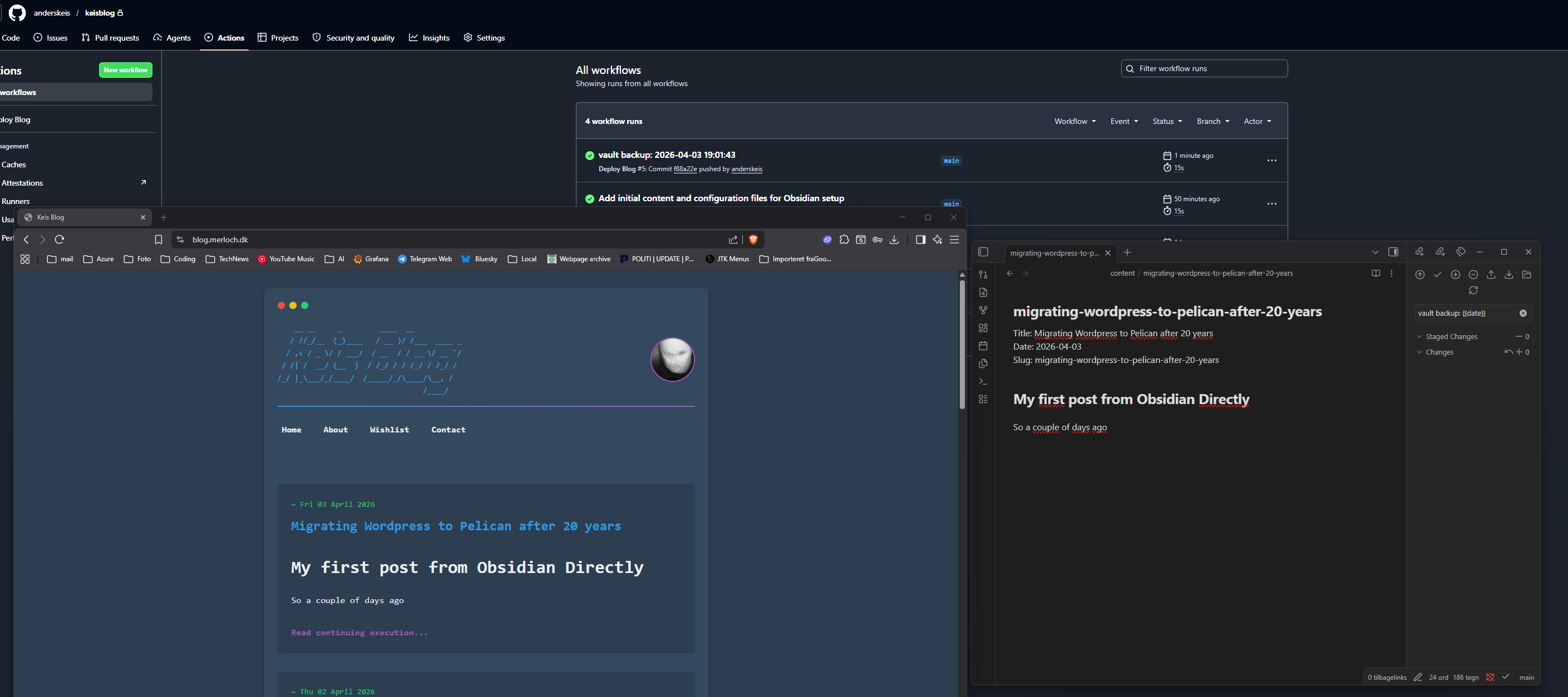 Migrating Wordpress to Pelican after 20 years